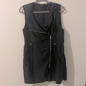 H&M Divided Long Hooded Vest